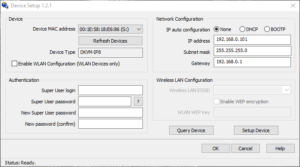 DKVM-IP8 Setup Tool device setup 1.2.1